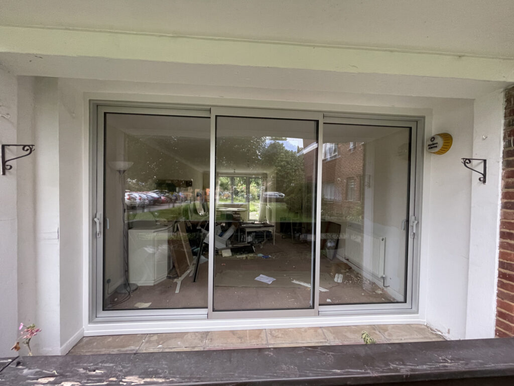 Aluminium sliding doors in London